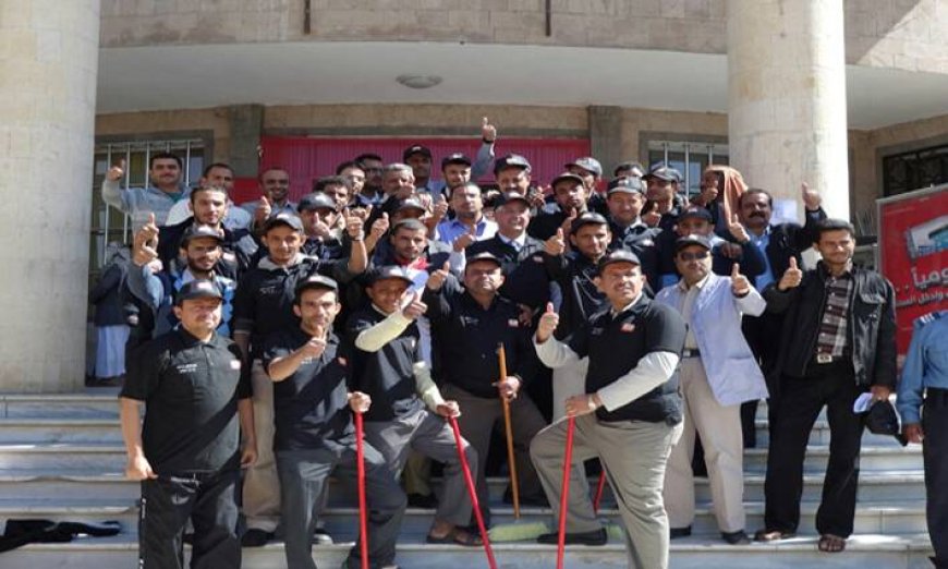 Yemen Mobile Company takes part in inaugurating the sixth national cleaning campaign on Sana'a