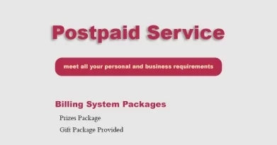 Postpaid Service