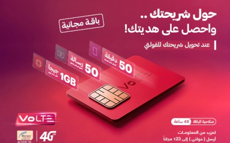 حول شريحتك الحالية إلى فولتي